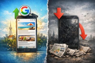Google Discover Updatenull Lokale News verlieren massiv Reichweite