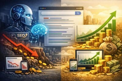Neue AI Suche raubt Websites 38 Prozent ihrer Klicks