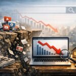 Publisher Traffic unter Drucknull Kleine Websites verlieren sechzig Prozent