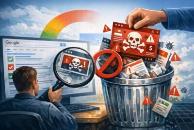 SEOs knullnnen jetzt Spam Seiten aus Googles Index loeschen